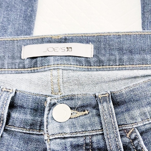 Joe’s Denim Jeans Frayed Hem Bootcut Dark Wash Denim Jeans size 28 - Picture 4 of 8